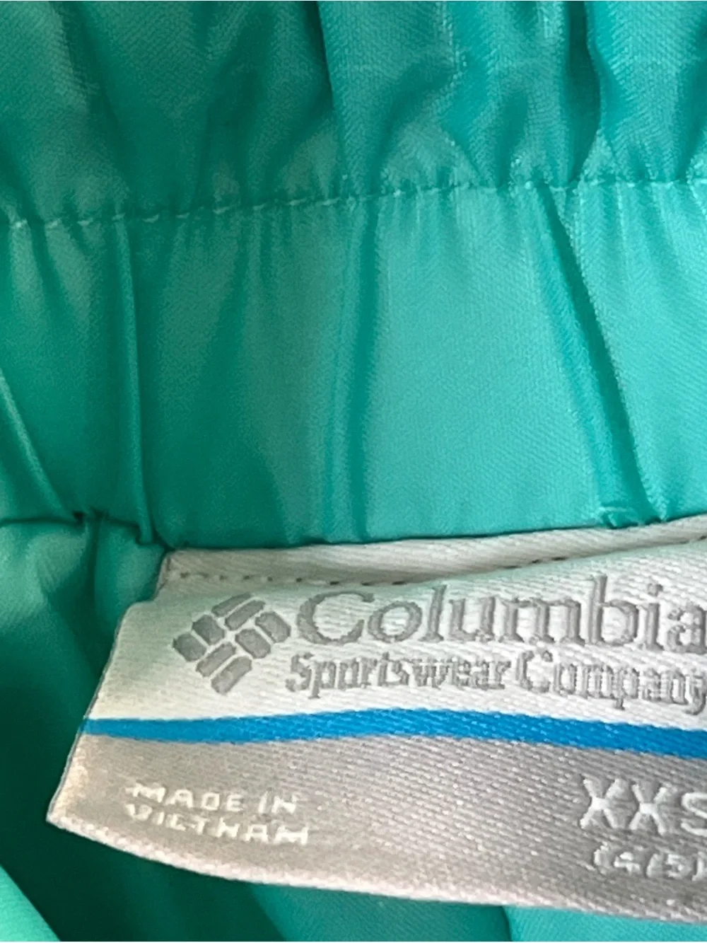 Columbia Snowslope II Snow Pants Teal Blue XXS (4-5)
